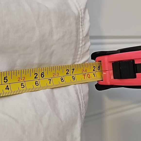 White And Blue Floral Sundress Size 9 - Picture 8 of 11